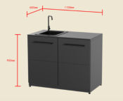 CUISINE COZZE module évier 110/60/90