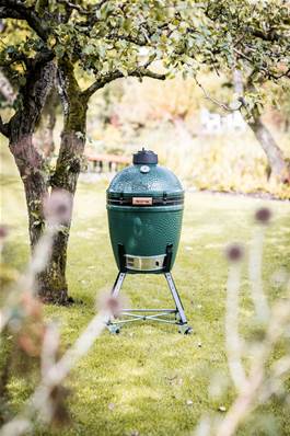 Big Green Médium PACK (1KBGE-M, 1 grille en fonte, 1 conVeggtore à grille, 1 extracteur de grille, 1 boite allume feu )