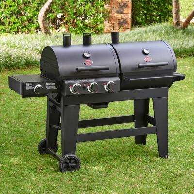 Char Griller Duo BBq à gaz et à charbon Spécial fête des Pères