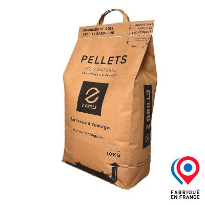 ZGRILLS Pellets châtaignier (sac de 10kg)