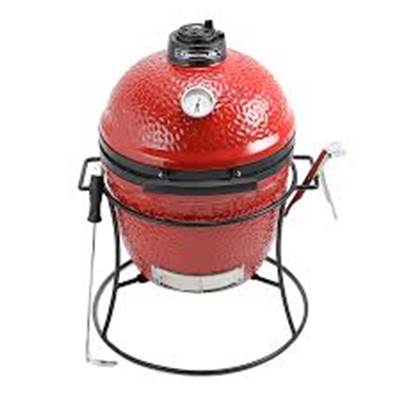 kamado Junior Pack (1KJ junior, 1 déflecteur céramique, 1 grille en fonte)