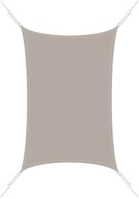 Voile d'ombrage taupe 450x300