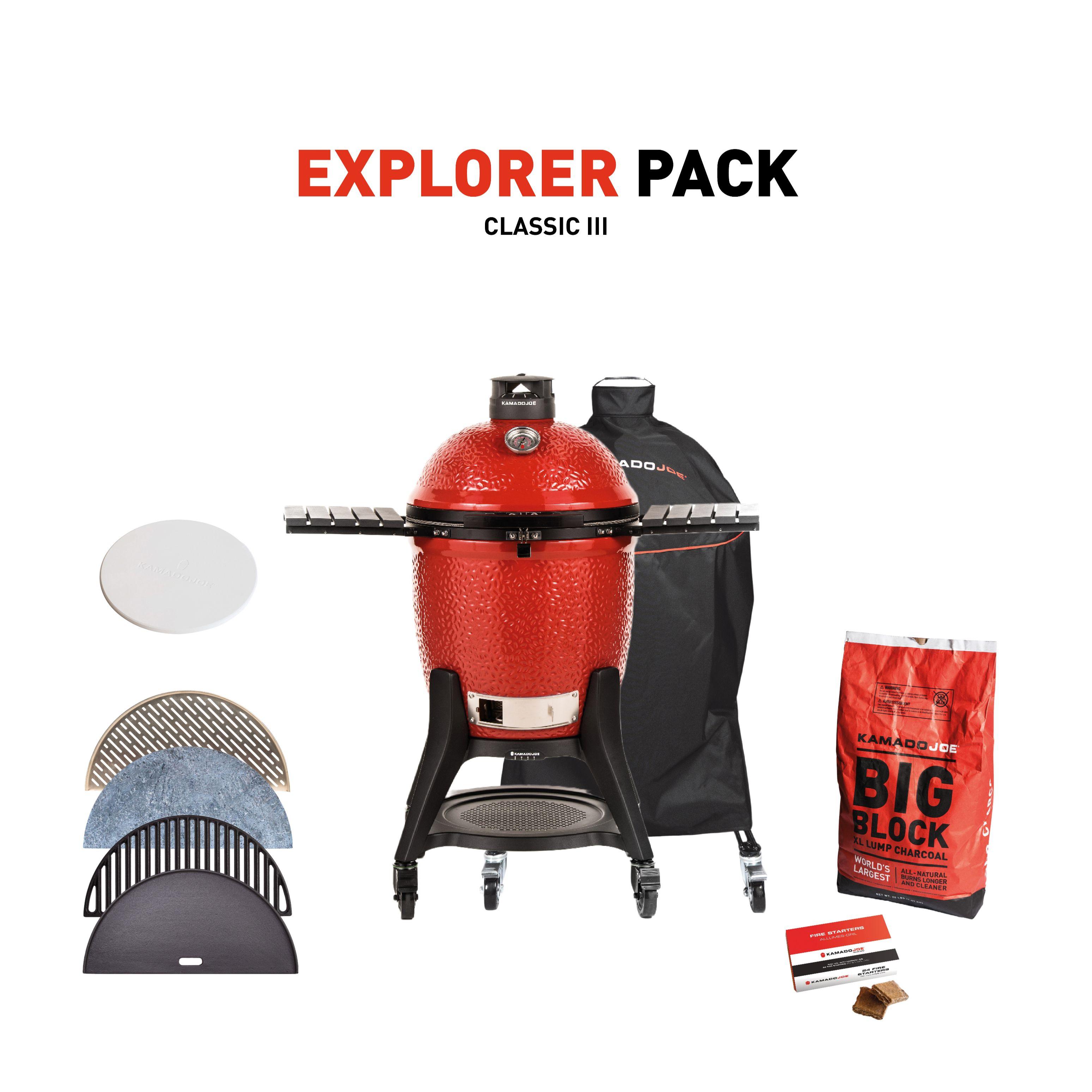 Kamado Joe Classic3 pack EXPLOREUR*