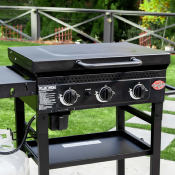 Char Griller PLANCHA à gaz  3 FEUX